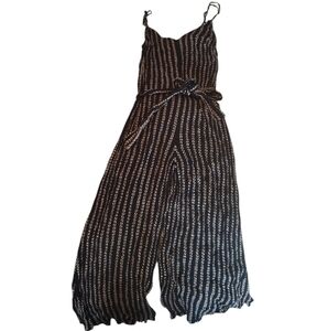 Billabong XS stripped‎ jumpsuit